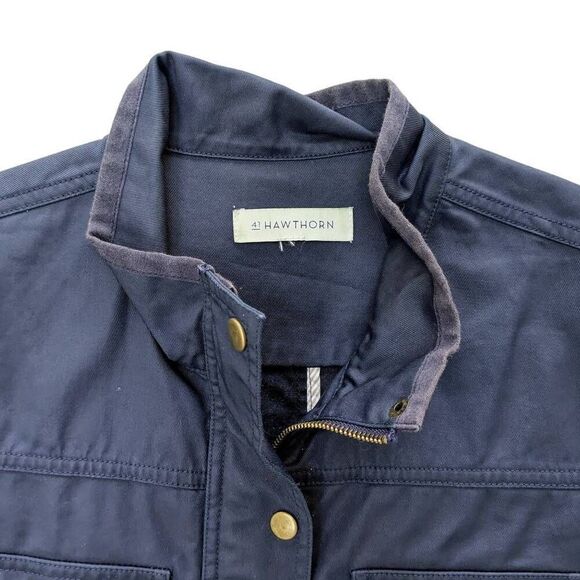 41 Hawthorn Crissy Waxed Cargo Jacket, Navy Stitch Fix - Picture 3 of 4